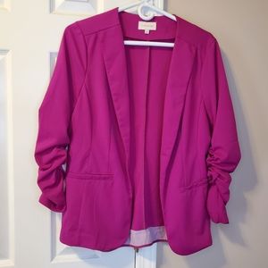 Magenta Skies are Blue Blazer